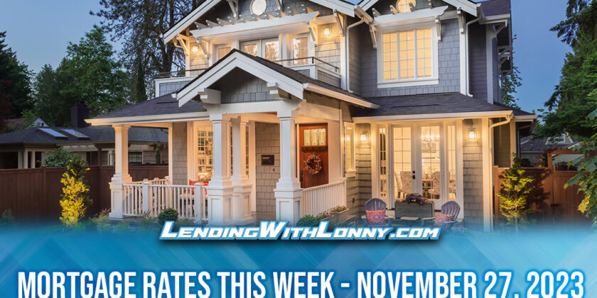 What’s Ahead For Mortgage Rates This Week – November 27, 2023